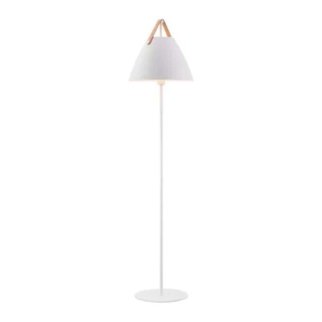 Lampara De Pie/Estilo Nórdico Blanco