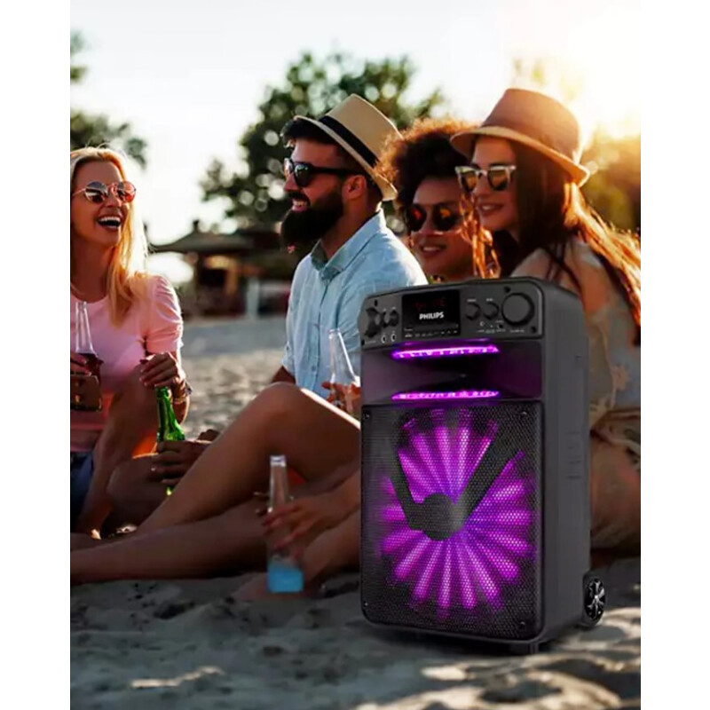 Parlante Portátil Philips Party Speaker 40W | Bluetooth | Karaoke | Luces LED Parlante Portátil Philips Party Speaker 40W | Bluetooth | Karaoke | Luces LED