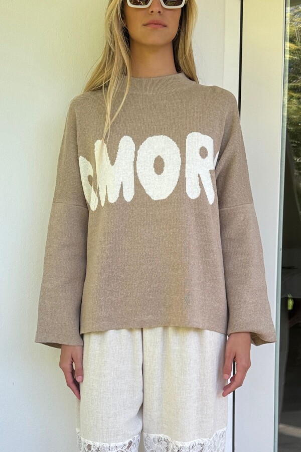 Sweater Amore Visón