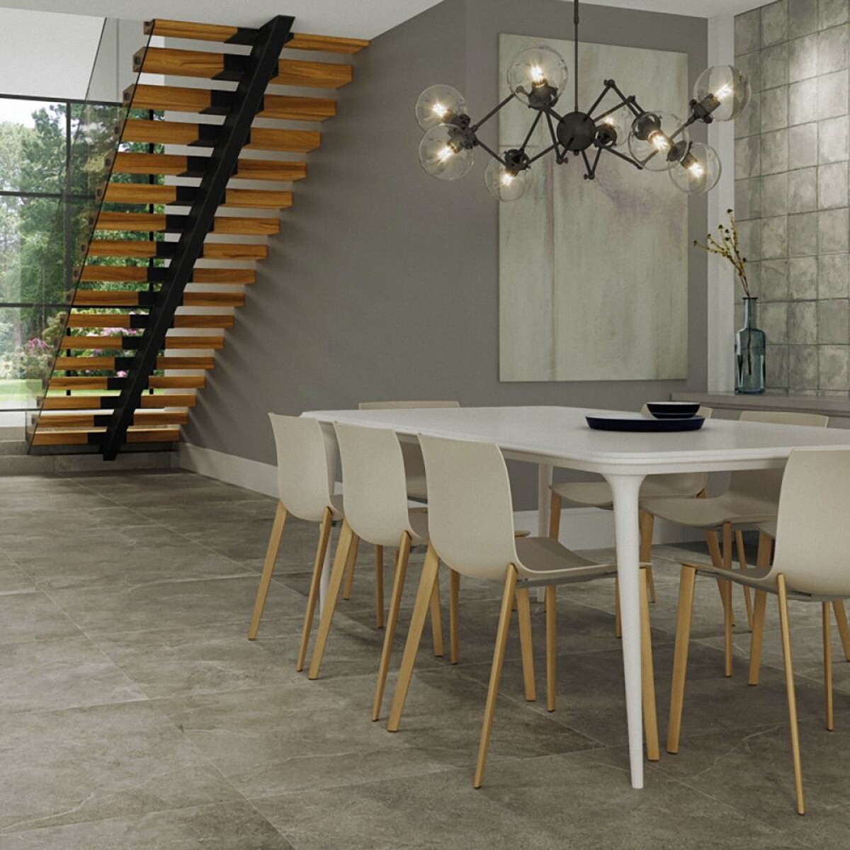 Porcelanato Cement Stone GR Hard - 1.54m2 