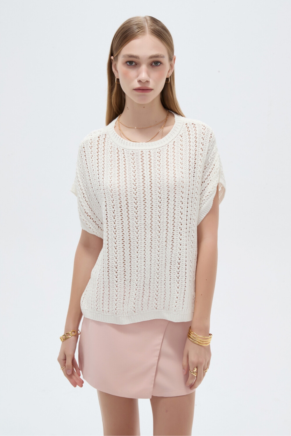 Remera Corvin Marfil / Off White