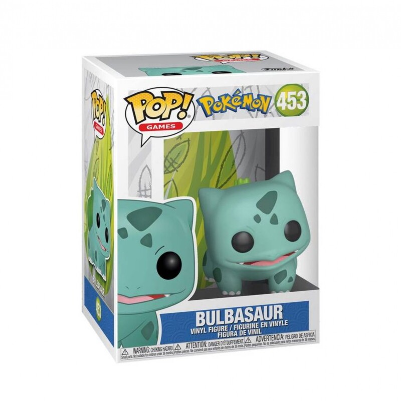 Funko Pop! Pokémon Bulbasaur N.º 453 FUNKO POP! POKÉMON - BULBASAUR N° 453