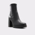 SERAPHICA DARK BROWN LEATHER BLACK