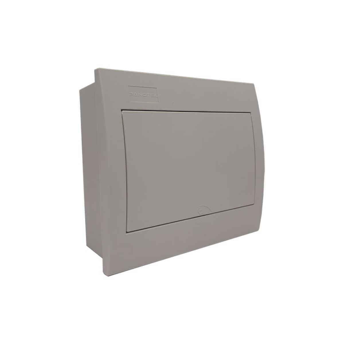 Tablero de embutir 8 módulos con puerta blanca - CAJ00049 