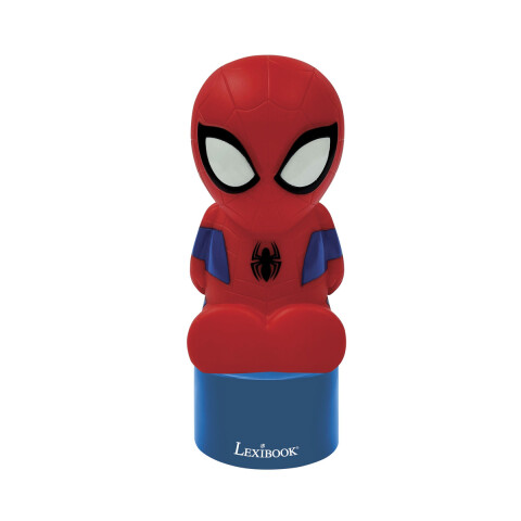 Veladora 3D con Luz LED y Parlante Lexibook 13 cm Spiderman