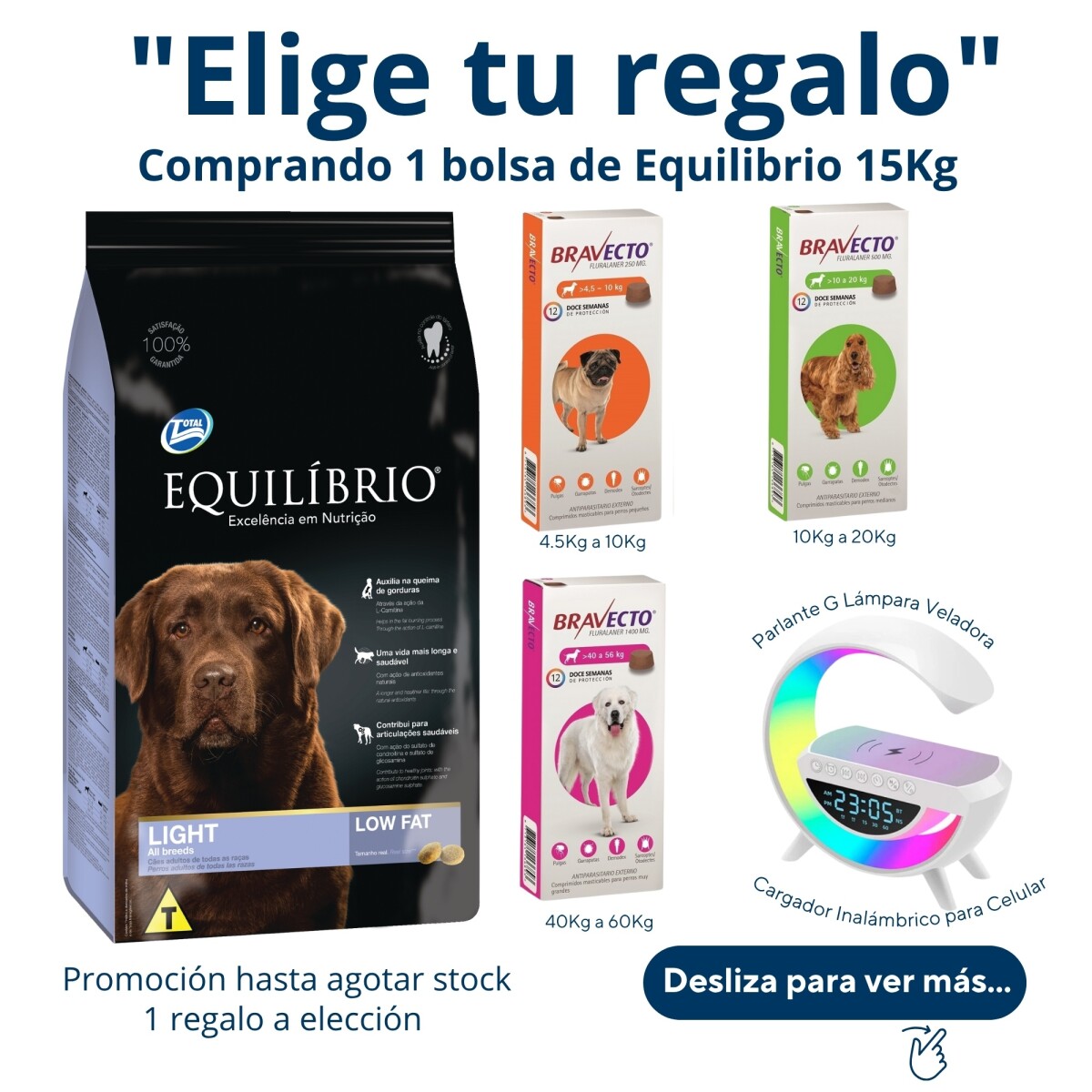 Equilibrio Perro Adulto Light 15 Kg 