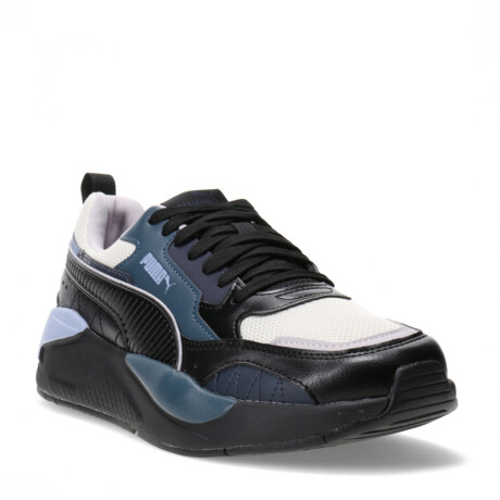 Championes de Hombre Puma X-Ray 2 Square Negro - Blanco - Azul Piedra