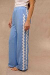 PANTALON GEORGIA CELESTE PANTALON GEORGIA CELESTE