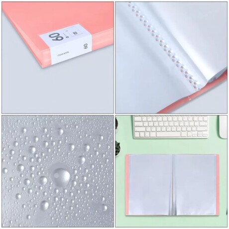 Carpeta con 40 folios Celeste