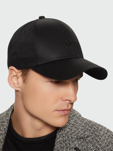 BOSS - Gorra Zed Negro Estampado