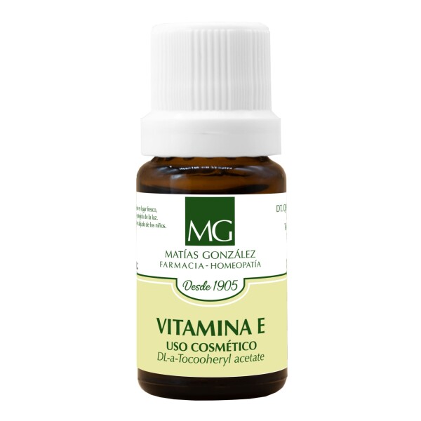 Aceite Vitamina E Concentrado 10cc Aceite Vitamina E Concentrado 10cc