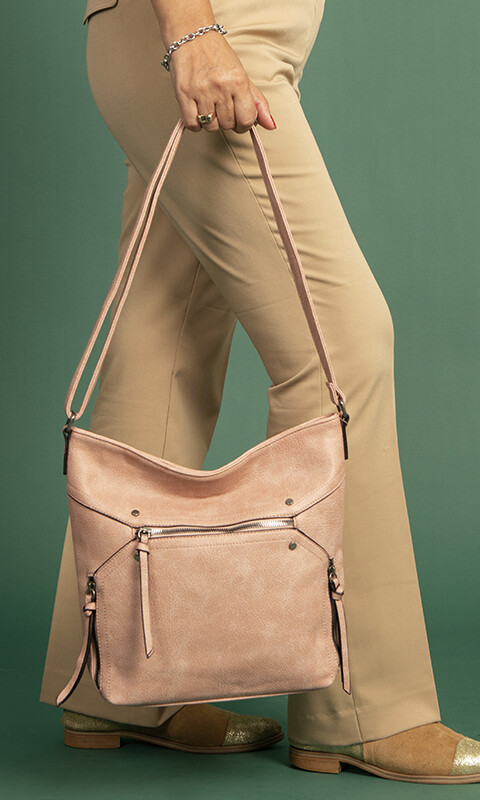 CARTERA FLORENCIA ROSA MAUVE