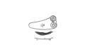 Kit Cadena Distr C/Engranaje Hyundai Hb20 Hb20S Kia Picanto 11-25 Kit Cadena Distr C/Engranaje Hyundai Hb20 Hb20S Kia Picanto 11-25