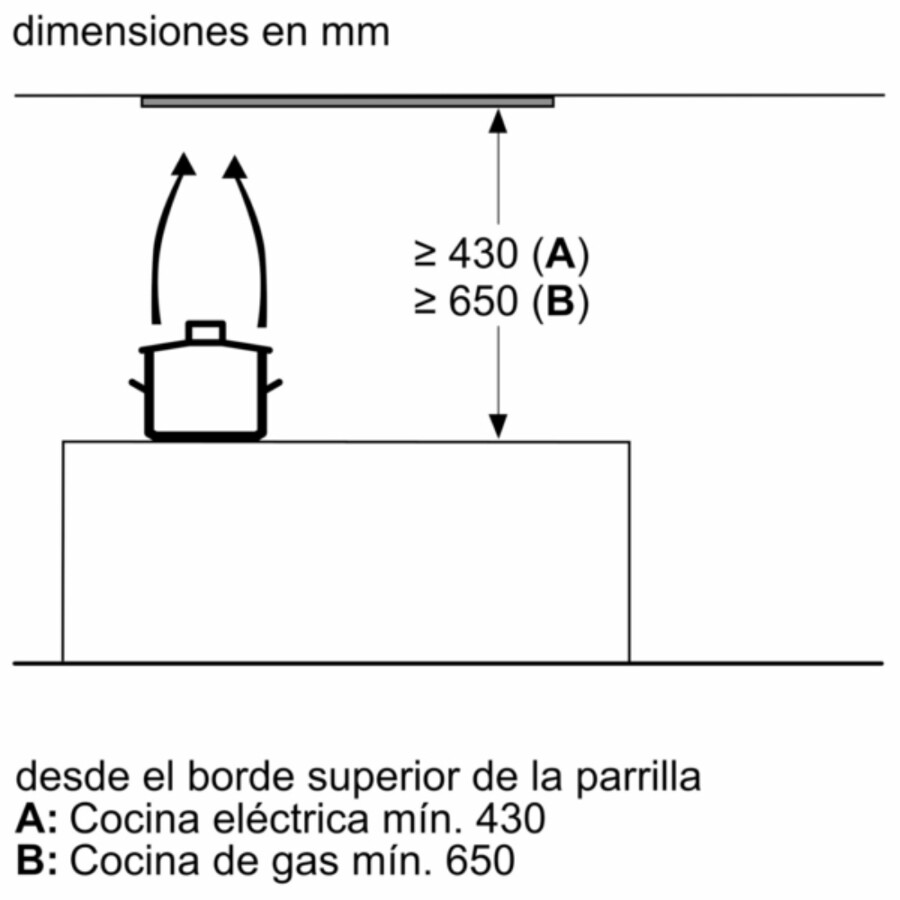 Campana integrada Bosch DBB97AM60 90 cm Campana integrada Bosch DBB97AM60 90 cm