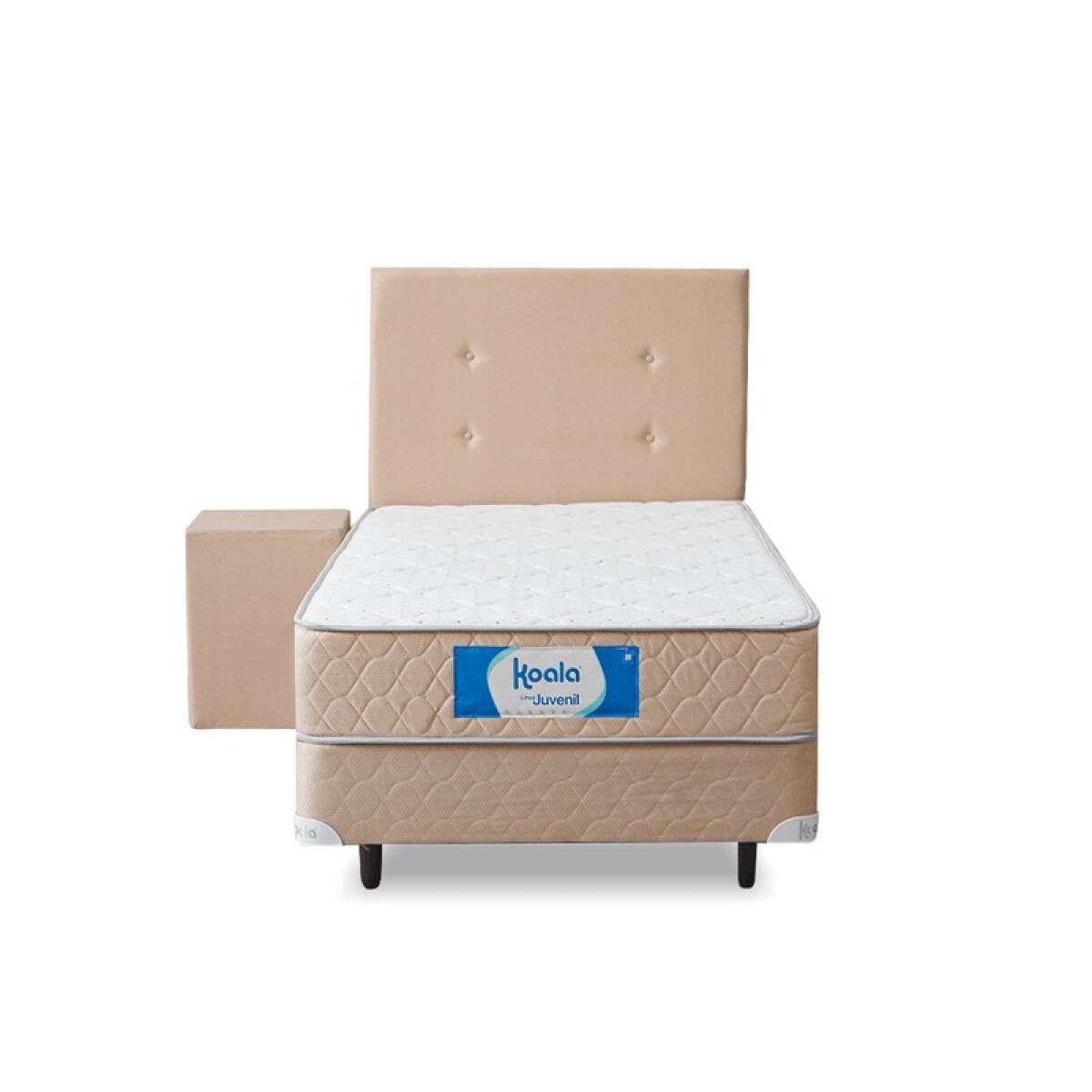 Somier Koala Linea Juvenil 120X190 Juego Completo 