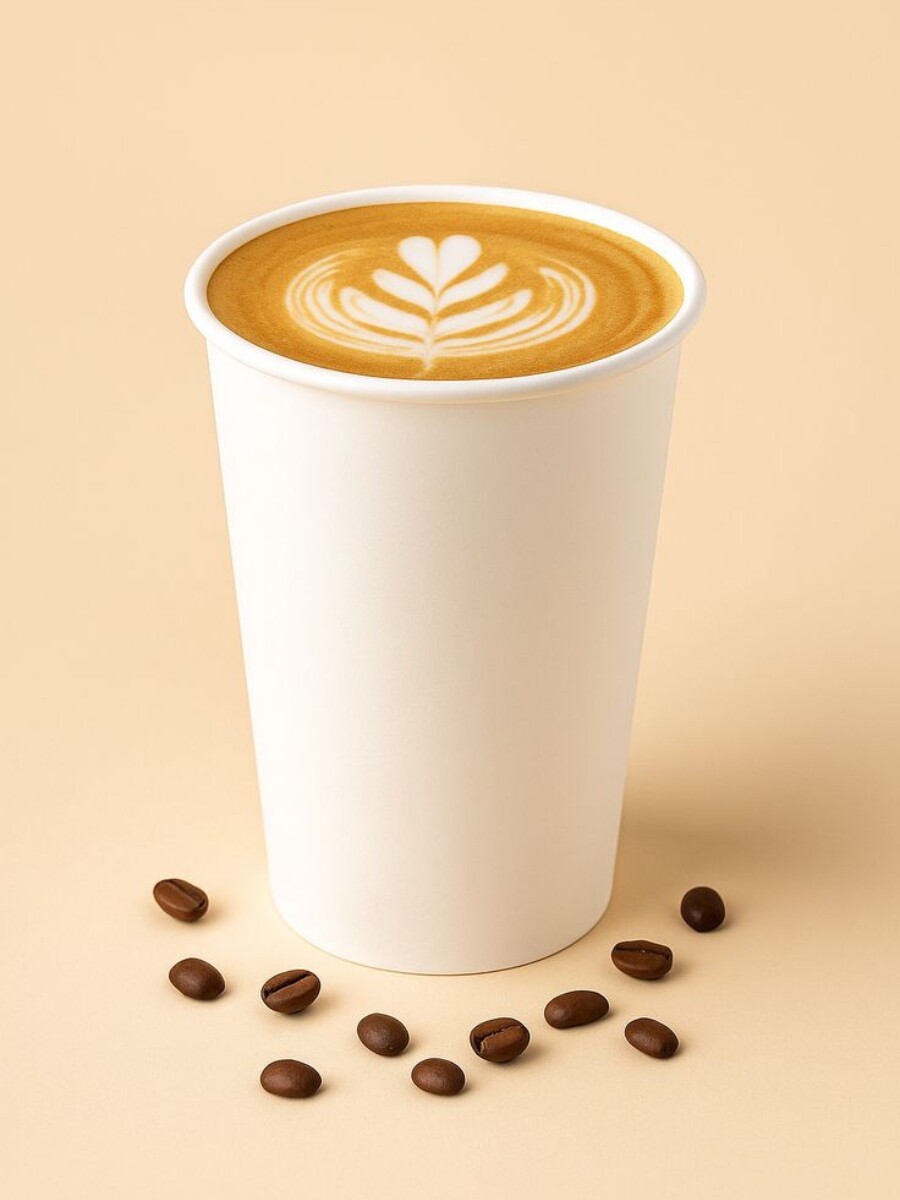 VASO DE POLIPAPEL blanco