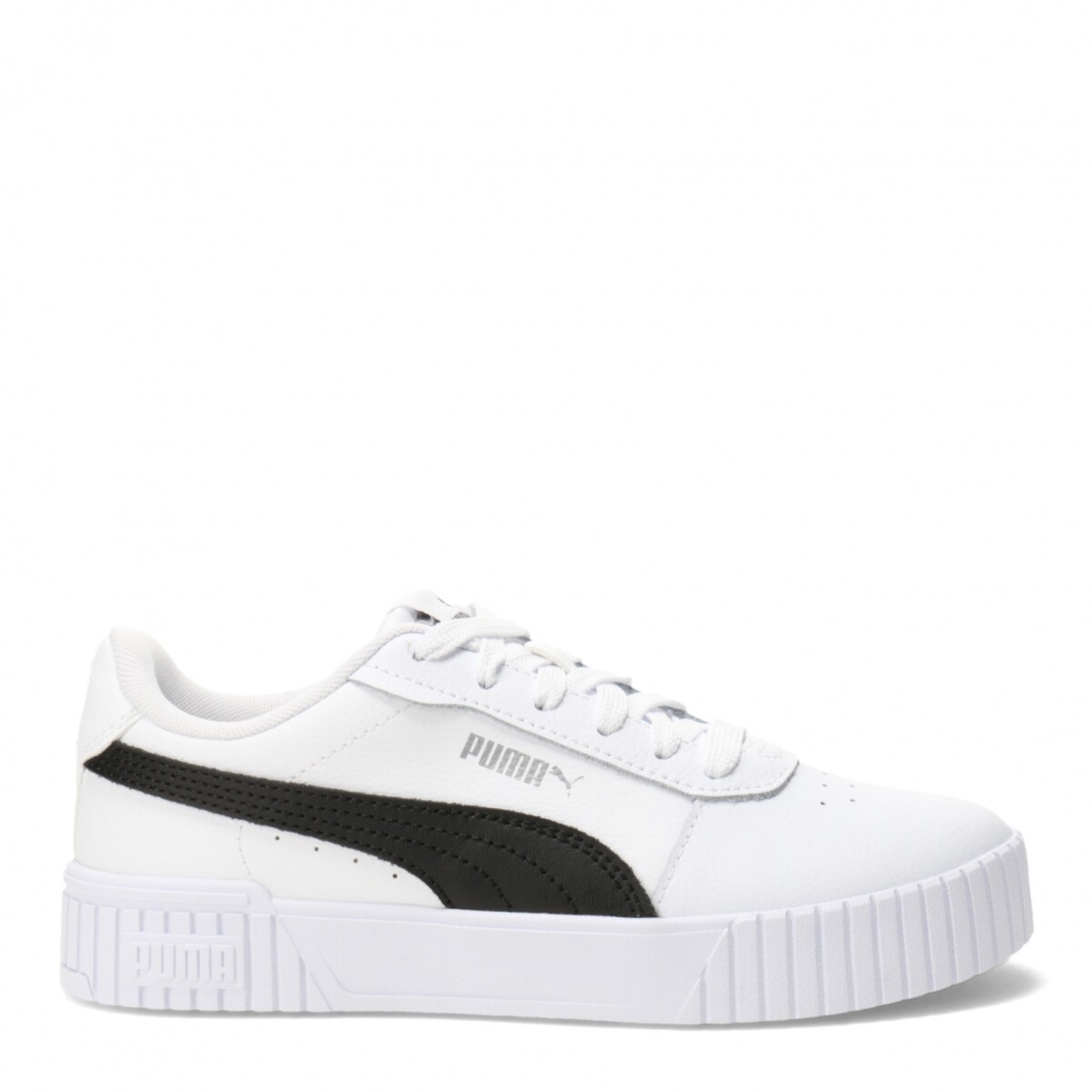 Championes de Mujer Puma Carina 2.0 Wns - Blanco - Negro - Plateado 