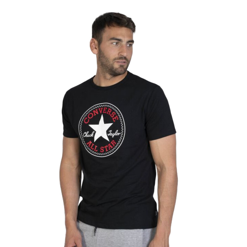 Remera MC Converse Patch Men Tee - Negro Remera MC Converse Patch Men Tee - Negro