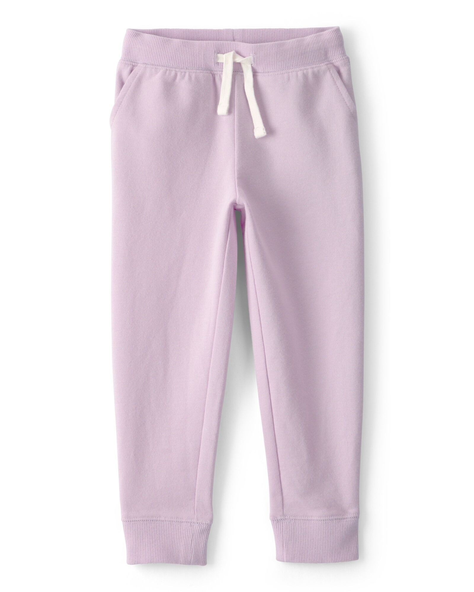 Pantalón deportivo de algodón, rosado Sin color