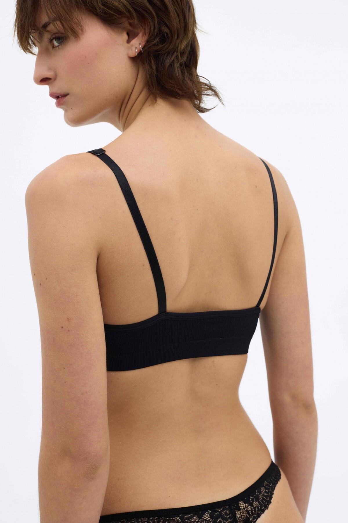 Bralette Flora Negro