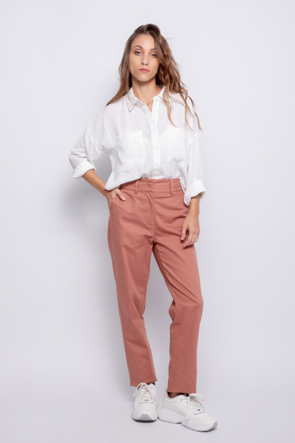 PANTALON JORDANIA Beige Oscuro