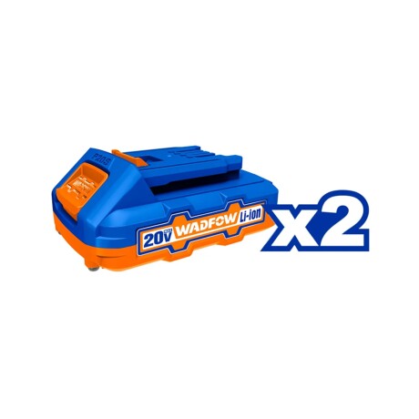 Atornillador Llave de impacto 1/4" Wadfow + 2 baterías 20V 170nm Atornillador Llave de impacto 1/4" Wadfow + 2 baterías 20V 170nm