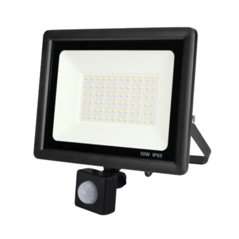 PROYECTOR LED C/ SENSOR 50W 6500K IP65 PROYECTOR LED C/ SENSOR 50W 6500K IP65