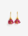 Aros Colgantes Largos Color Aros Colgantes Largos, Dia De La Primavera - Fucsia Medio