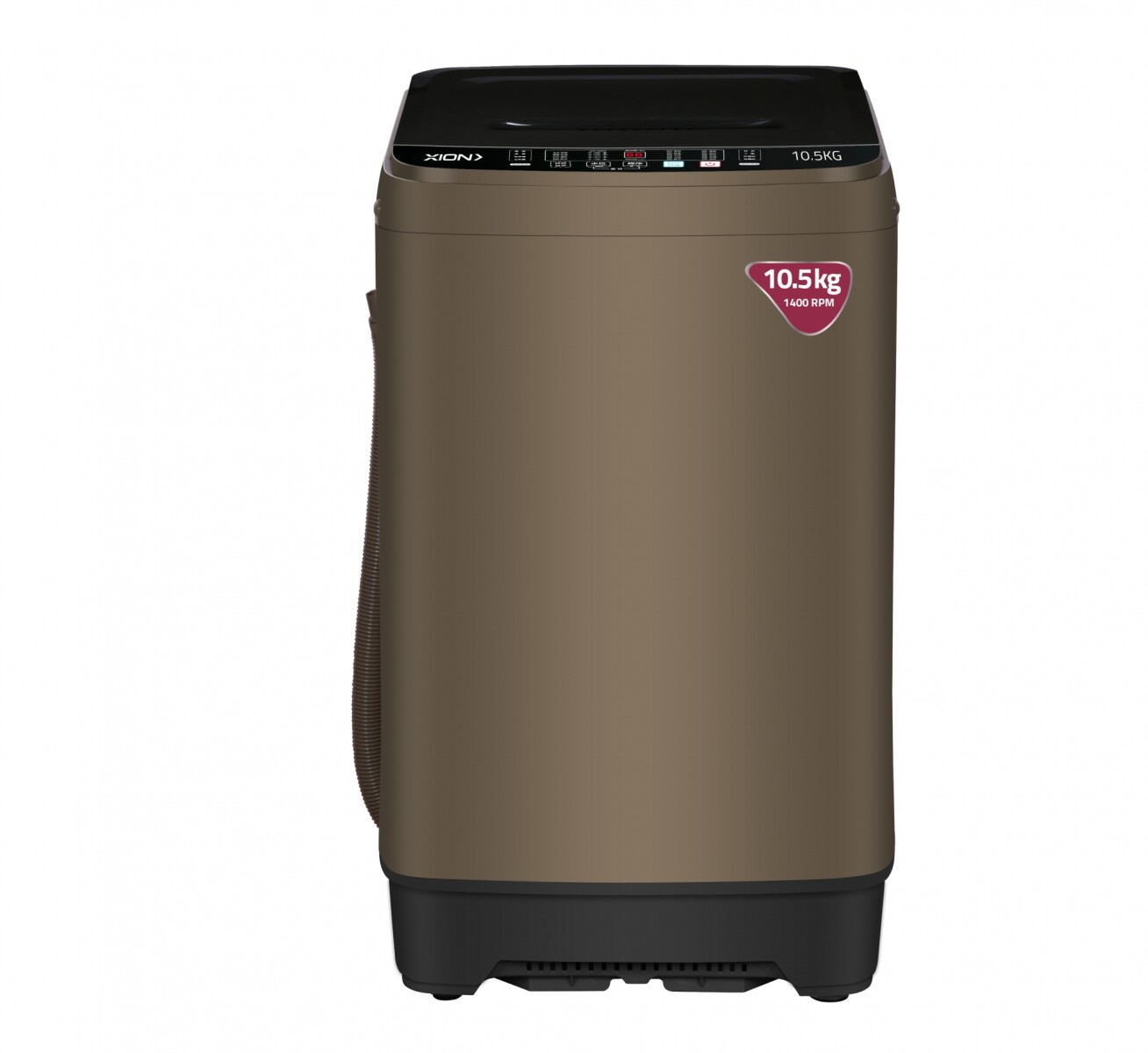 Lavarropa vertical de carga superior con bomba 10,5 kg Xion XI-LAV105 