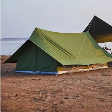 Carpa canadiense Nest para 4 personas - Blackdeer Verde