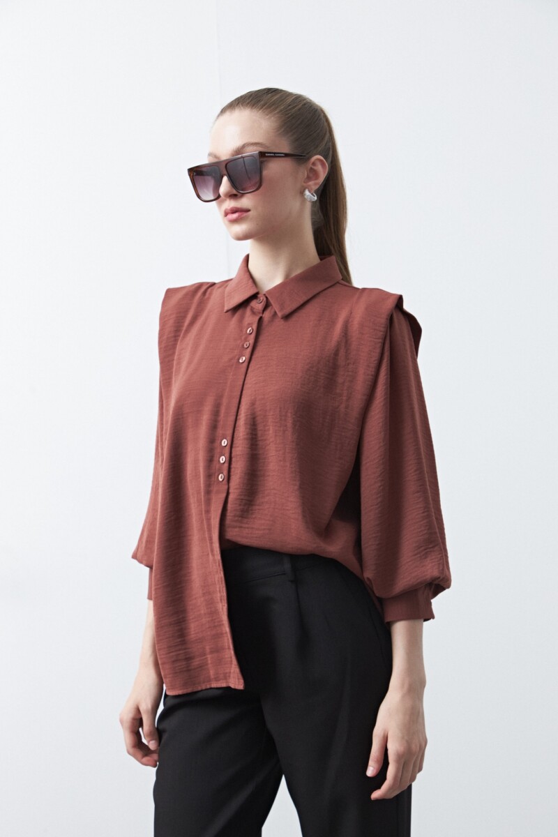 CAMISA PUA Ladrillo