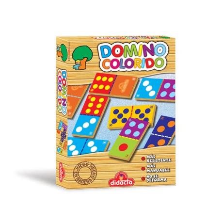 Domino Colorido Didacta Infatil Super Resistente 001
