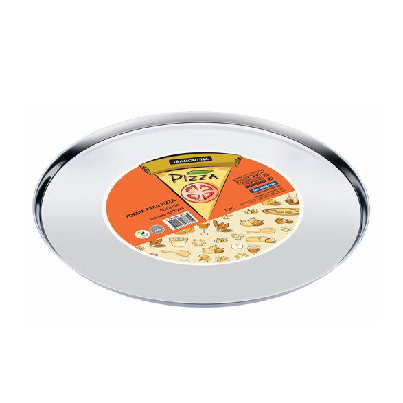 Asadera inox. para pizza Ø 35cm. "SERVICE" -TRAMONTINA TF1321