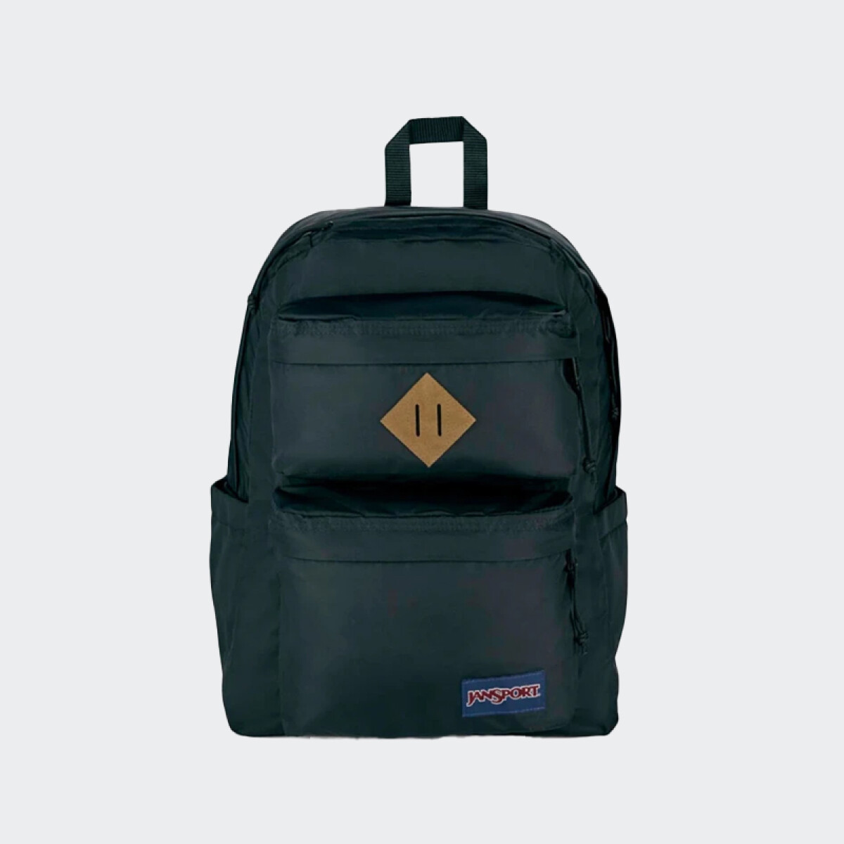 Mochila Jansport Double Break Curry - Negro 