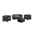 JUEGO DE JARDIN DIVA CONFORT STORAGE GRAFITO Juego De Jardin Diva Confort Storage Grafito