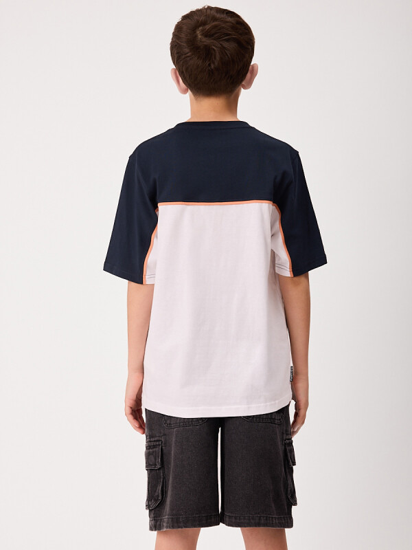 T-SHIRT BOXA TEEN RUSTY Blanco