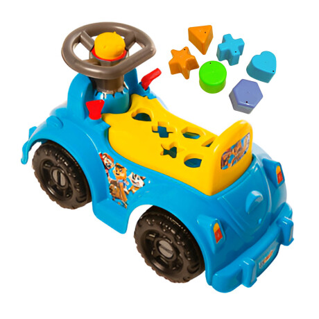 Buggy Andador Infantil Interactivo Bocina Brasilero Celeste