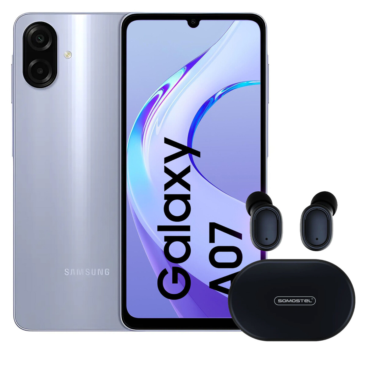 Samsung A07 4gb Ram 128gb 4g + Regalo - VIOLETA 