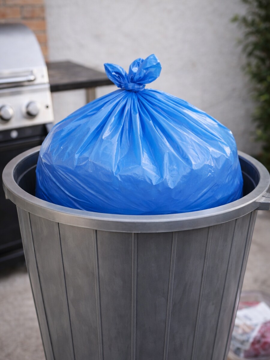 BOLSAS RESIDUOS EN ROLLO - 70x105 cm azul