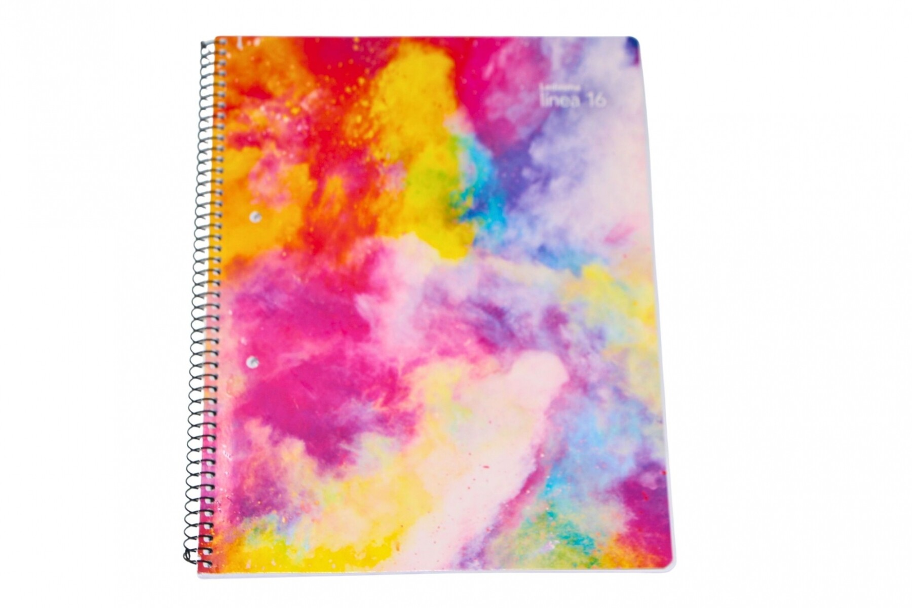 CUADERNOLA LEDESMA LINEA16 84 HOJAS RAYADO - TAPA HUMO ROSADO 