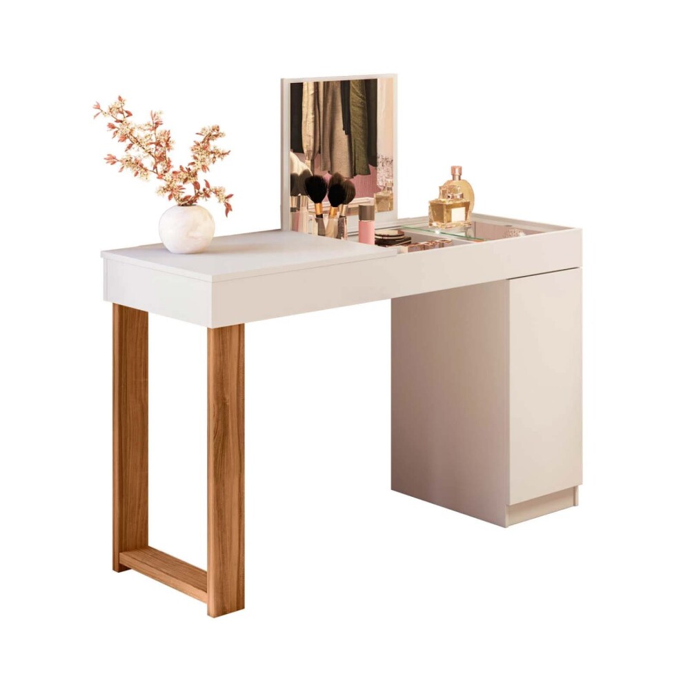 ESCRITORIO TOCADOR MDF MARRON UMPI