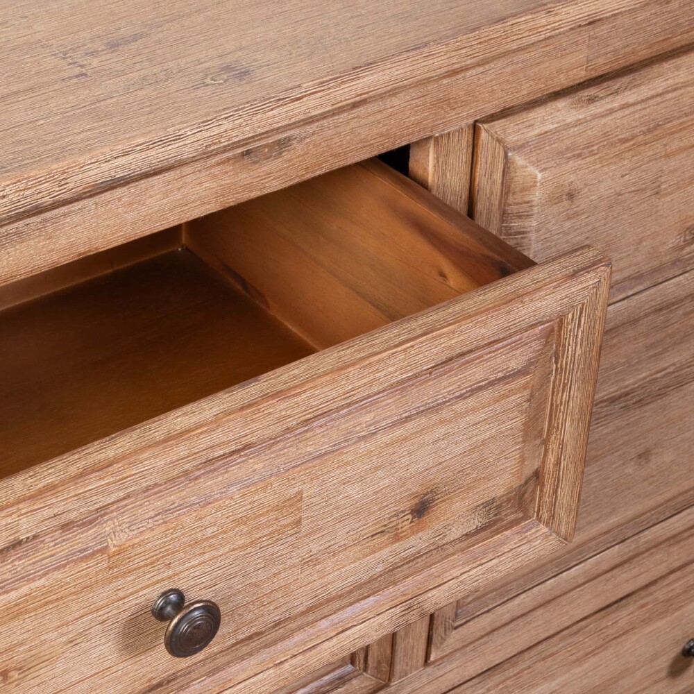 MESA DE LUZ MADERA-ACACIA NATURAL-BEIGE WESPORT