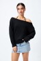 SWEATER FLORIE Negro
