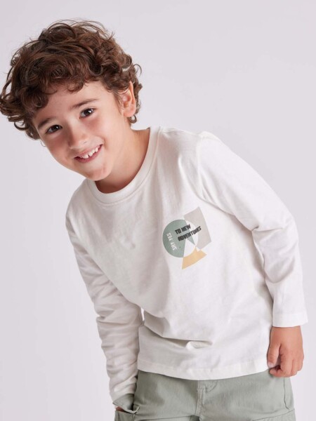 Remera manga larga Crudo