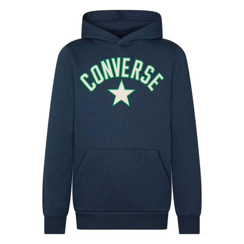 Abrigo Cnvb Converse Arch Flc Po de Niño Azul
