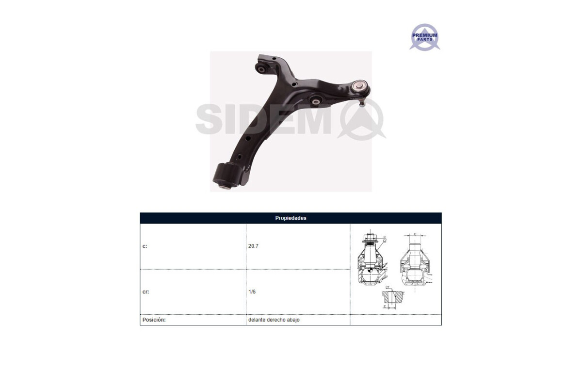 Parilla De Suspension Delantera Volks Amarok 4X2 - 4X4 11-25 Der Parilla De Suspension Delantera Volks Amarok 4X2 - 4X4 11-25 Der