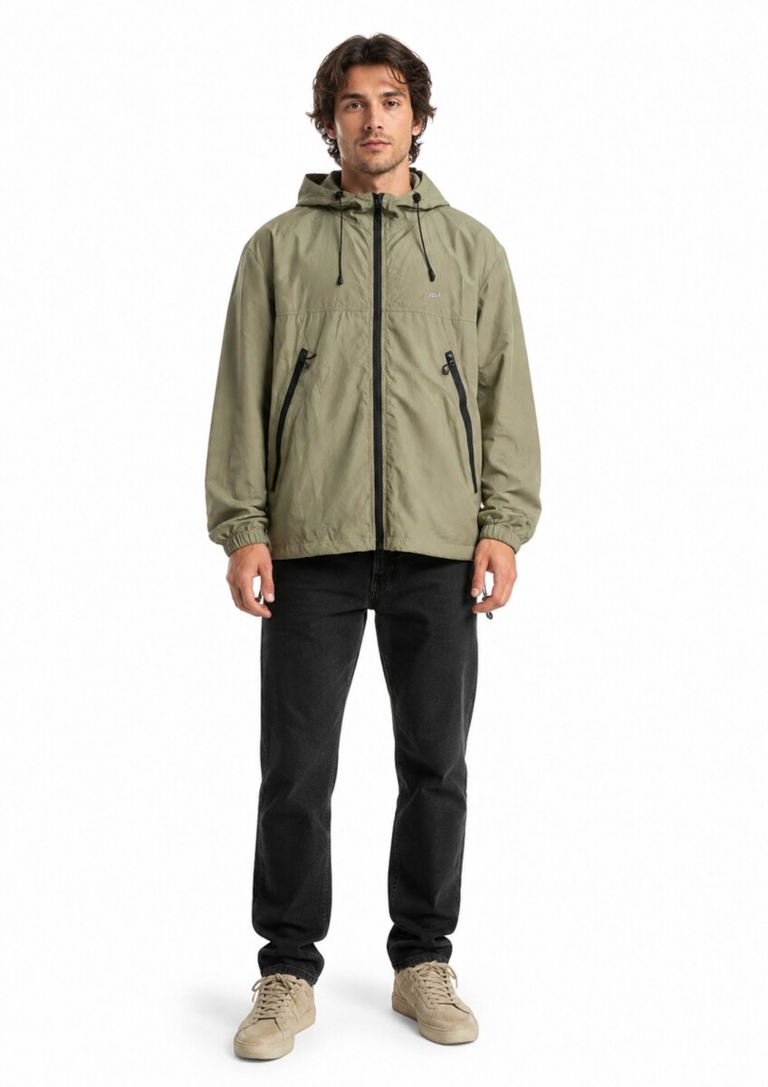 Campera Cortaviento - Verde 