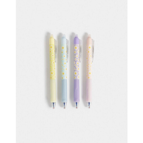 Set De Lapiceras De Colores Combinacion Multicolor