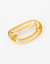 Hebillas Francesas Hebilla Francesa Metal Glossy - Dorado