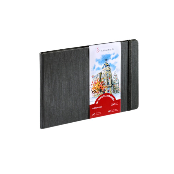 Libreta acuarela 200g apaisada - Hahnemühle A5